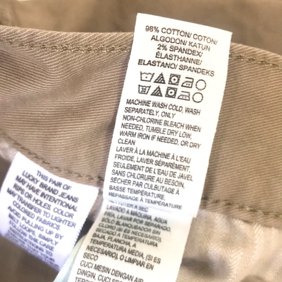 Lucky Brand 429 Classic Straight Khaki 34x32 - Picture 13 of 13